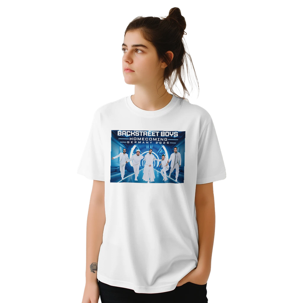 Backstreet Boys T-Shirt 2026 Düsseldorf Homecoming – Exclusive Backstreet Boys Tour Fan Shirt – Konzert Fan-Shirt Deutschland