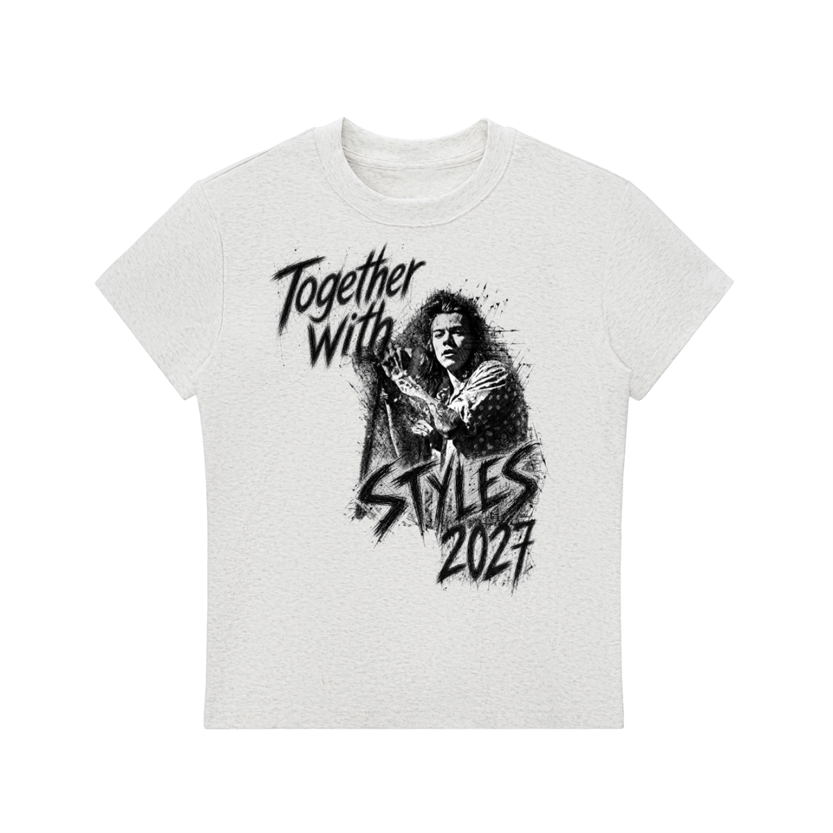 Together with Styles Berlin 2027 Tour T-Shirt - Limited Edition Concert Merch - Deutschland Tournee -Tee Gift for Fans,Women's Essential Bodycon Crewneck T-Shirt
